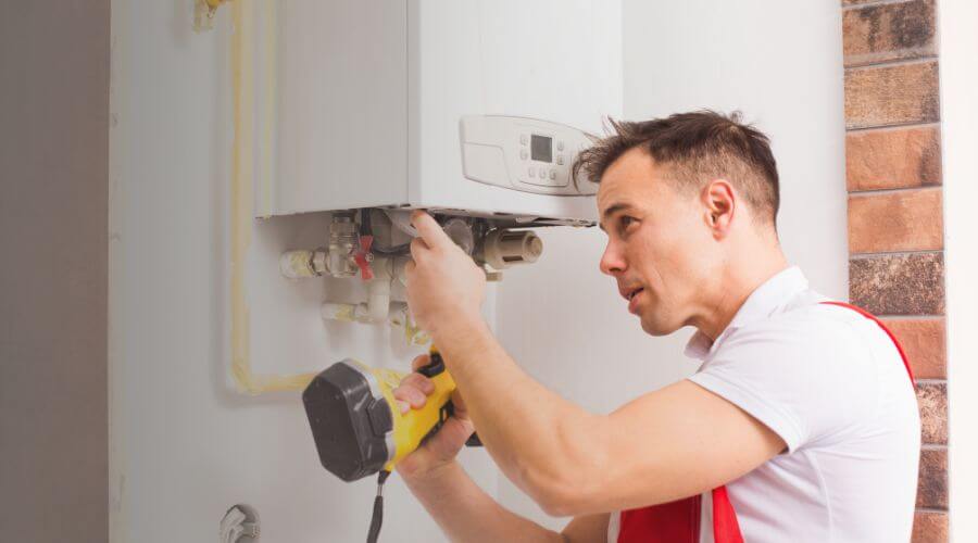Local water heater installation in Brewster, KS